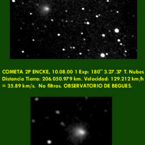 Cometa 2P/Encke 10 Agosto 2000 — foto 1
