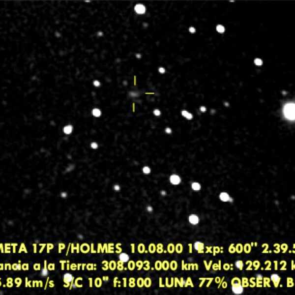 Cometa 17P/Holmes 10 Agosto 2000 — foto 1