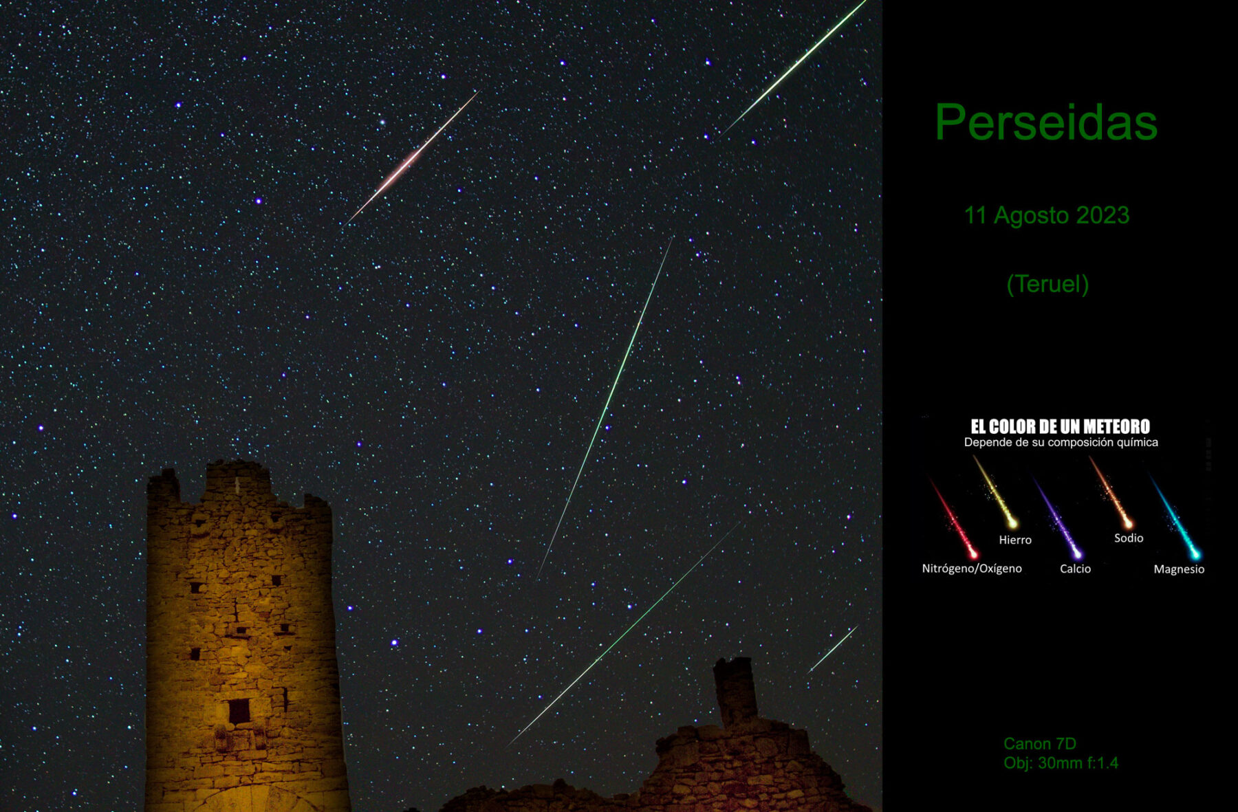 11 agosto 2023 Perseidas — foto 2